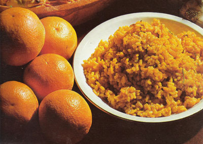 Arroz a Banda (ryža v rybom vývare)